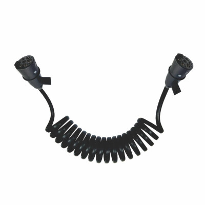 CHICOTE ELETRICO ESPIRAL LIG.CAV/CARRETA C/2 ENG-7 POLOS 4,5